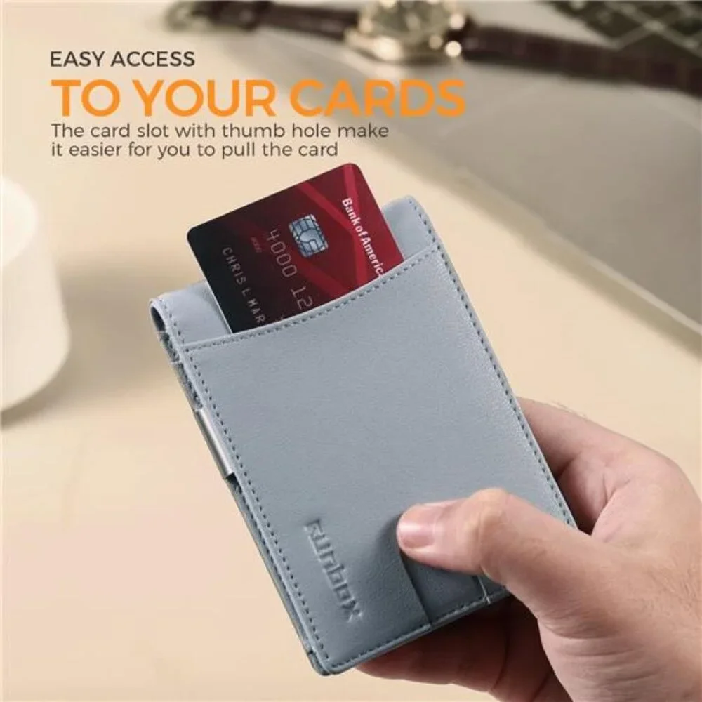 New Slim Novelty Wallets for Men RFID Blocking 11 Card Holder Minimalist